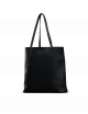 Shopper Georgia | black soft grain leather