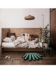 Tufted Wall/Floor Deco - Coral