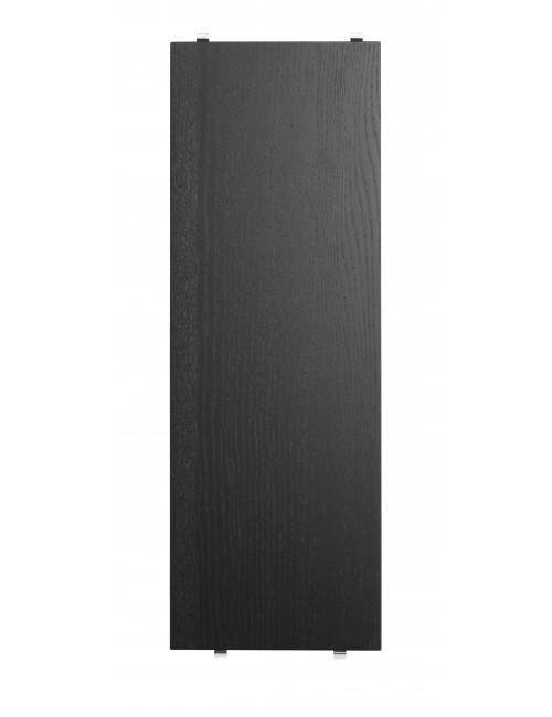 Wandplanken 58x20 (3pack) | black stained ash