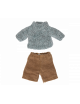 Knitted Sweater and Skirt for Big Brother Mouse