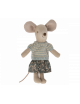 Knitted Sweater and Skirt for Big Sister Mouse