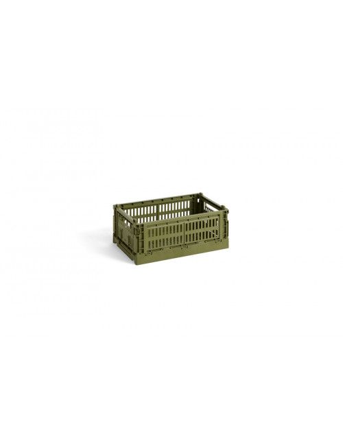 Folding Crate Small | olive