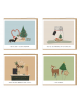 Box Kerstkaarten |  2 x 4 designs