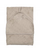 Badcape 74x74cm | feather grey