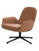 Era Lounge Chair Low Swivel - Leather