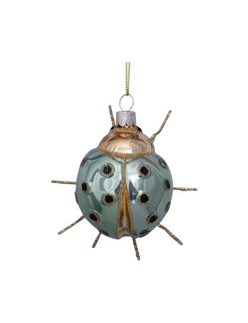 Ornament Lieveheersbeestje | opaal groen