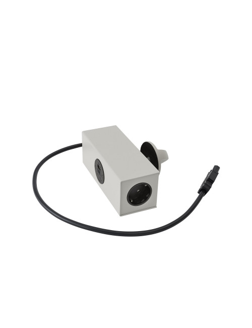 Linear Power Socket | grijs