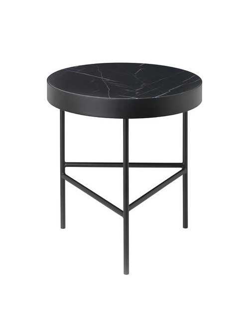 Marble Table | medium/black