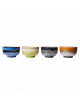 70's Ceramics Noodle Kommen (set van 4) | groovy
