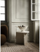 Bijzettafel Mineral Sculptural | bianco curia