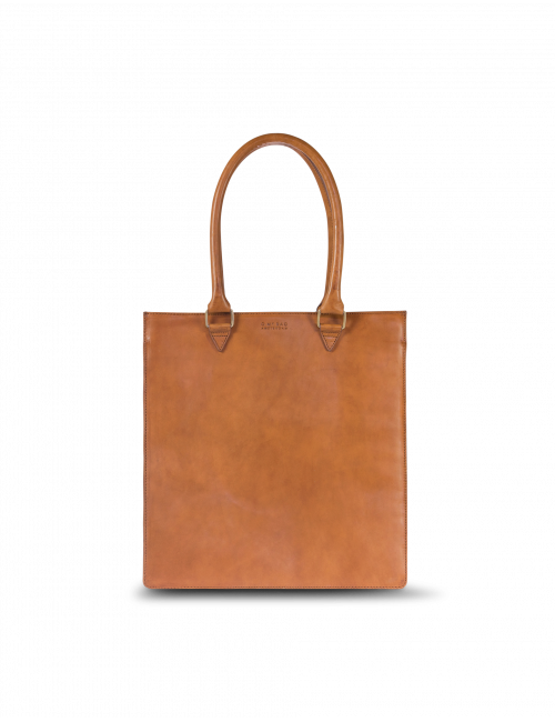 Shopper Mila | cognac classic leather
