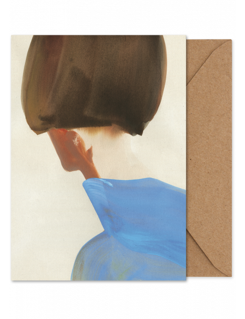 Art Card A5 | the blue cape
