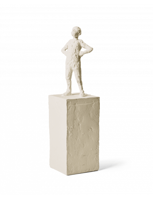 Beeldje/Sculptuur Astro Leo H30 | wit