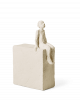 Beeldje/Sculptuur Astro Maagd H21 | wit