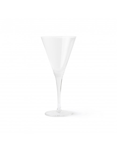 Engraved cocktail glass