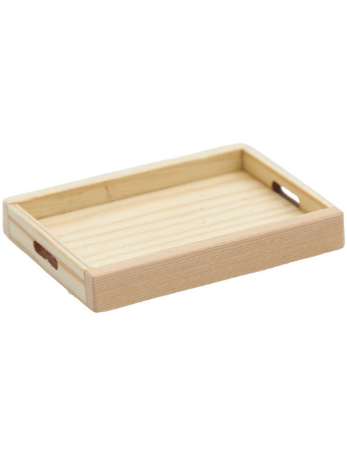 Houten tray (miniatuur)