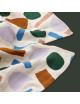 Lewis Muslin Cloth (set of 2) | paint stroke/sandy mix