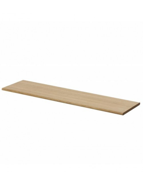 Wandplank - geolied eikenhout