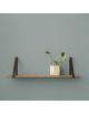 Wandplank - geolied eikenhout