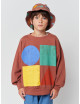Sweatshirt | geometric color block