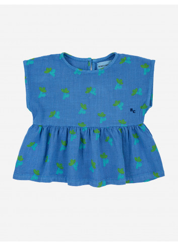 Baby Blouse | sea flower all over