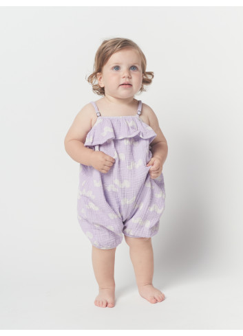 Baby Playsuit Romper | waves all over