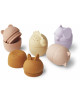 Gaby Bath Toys (5-pack) | rose mix