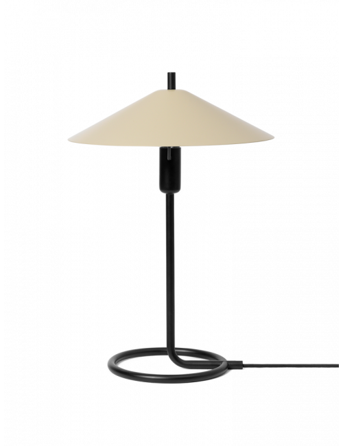 Filo Tafellamp | zwart/cashmere
