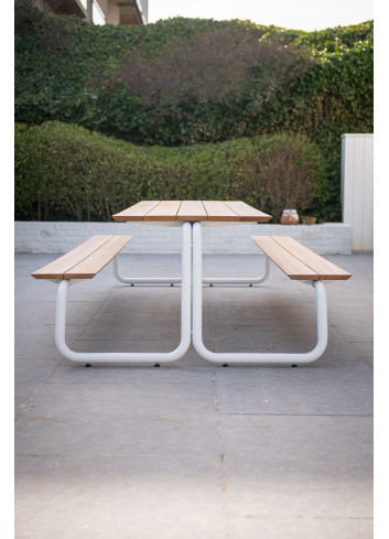 The Table Picknicktafel | lichtgrijs
