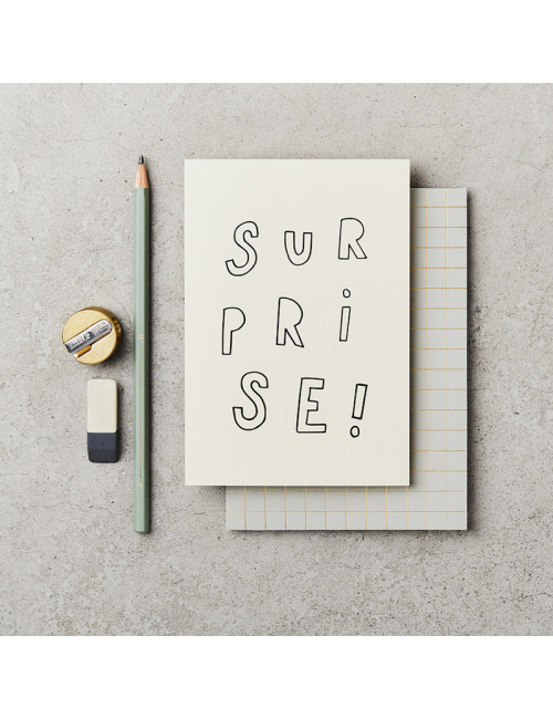 Wenskaart | surprise