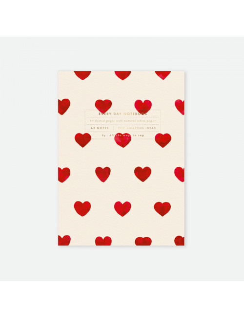 Notebook A5 | hearts