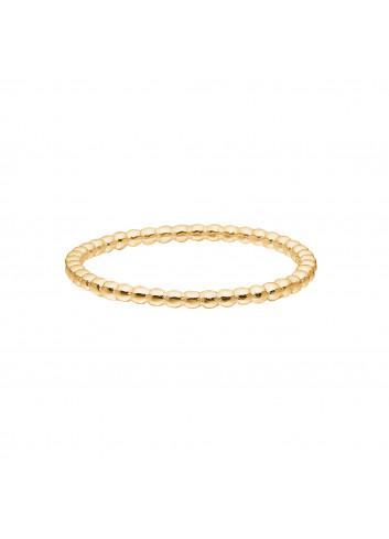 Ring Goud | simple bubble