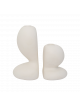 Candle Holder Chou (set of 2) | white