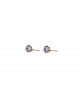 Oorbellen (set van 2) Goud | crystal 4mm