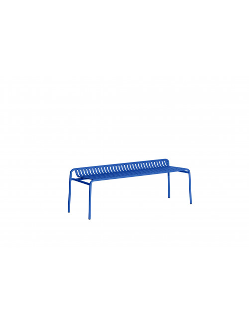 Week-end Garden Bench Without Back | blue