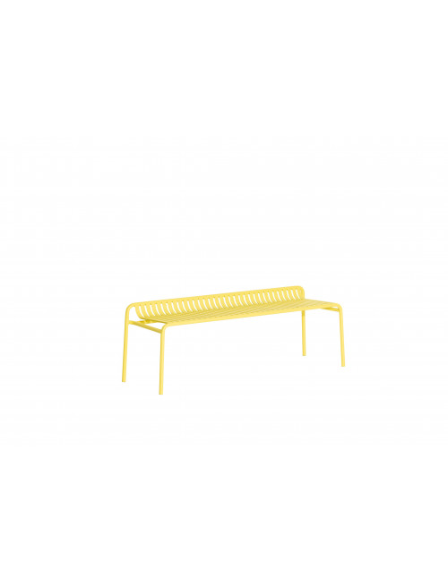 Week-end Garden Bench Without Back | yellow