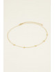 Necklace met bloemen
