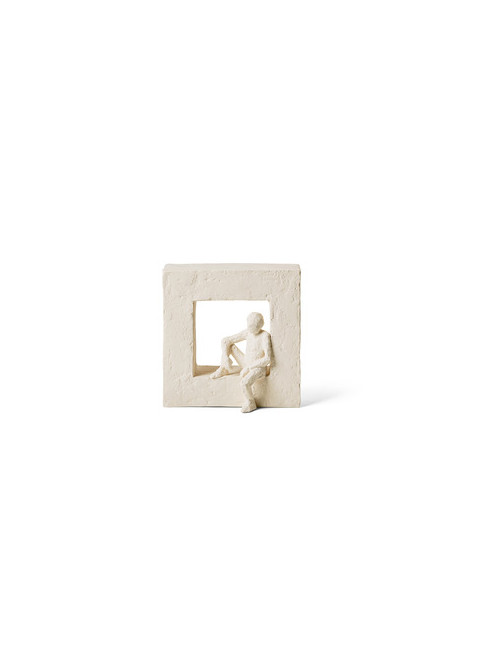 Beeldje/Sculptuur Astro Kreeft H16 | wit