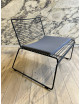 Showroommodel Hee Lounge Chair with Seat Pad | black/dark grey