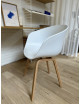 Showroommodel AAC 22 stoel | eik/wit