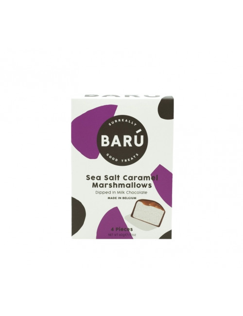 Barú 4-pack Melk Chocolade Zeezout Caramel Marshmallows (60g)