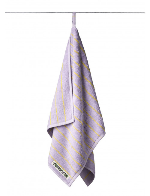 Naram Handdoek 50x80 | lilac/neon yellow