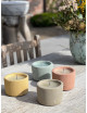 Outdoor The Table Candle Color | chocolate