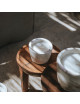 Outdoor Urban Candle Ecru | medium/neutral