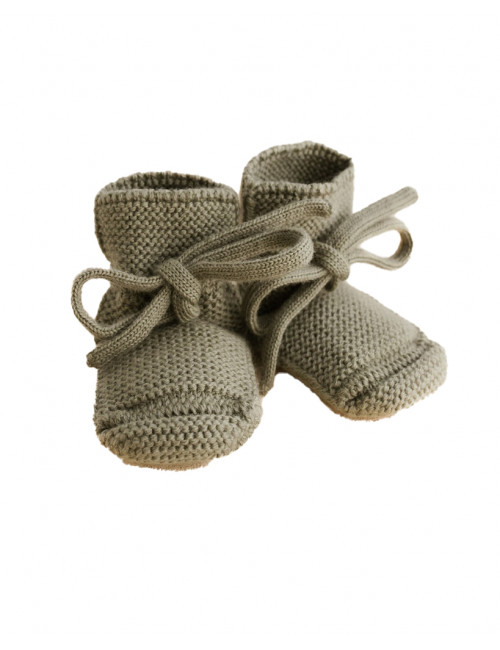 Slofjes Baby Booties | artichoke