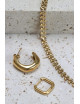 Halsketting Baby Hearts | goud