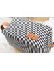 Ted Travel Case Small | cotton/camel hunter leather