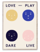 Poster Four Feelings - 50x70 cm