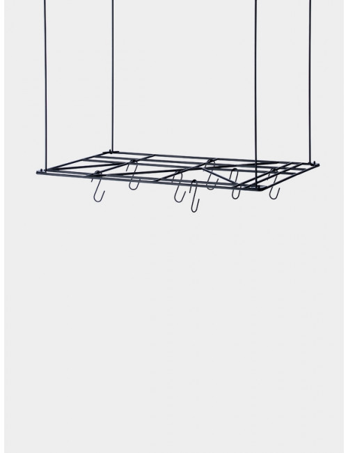 Square Rack (with 8 hooks)