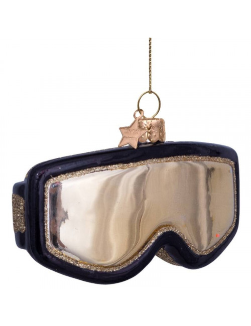 Ornament Goggles | goud/zwart